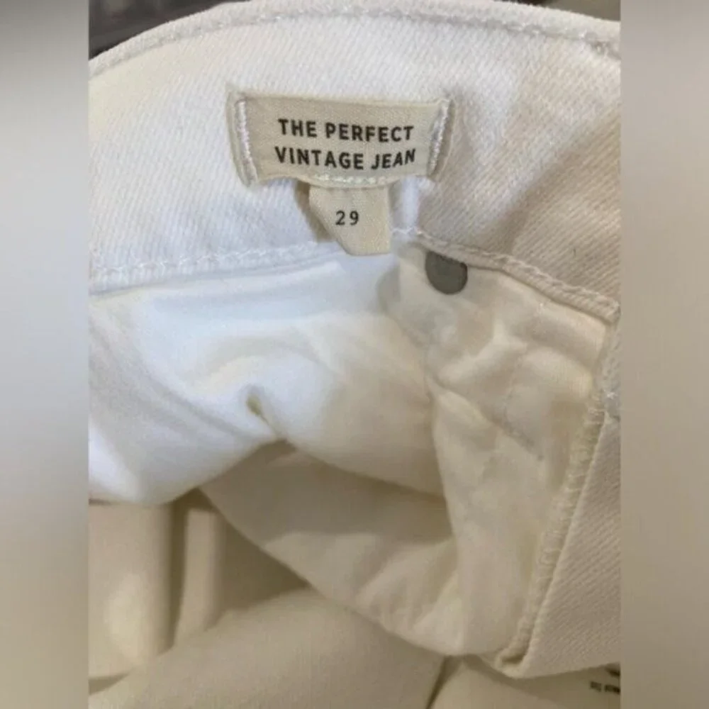 Madewell Women's High Rise Jeans - White - Picture 7 of 13
